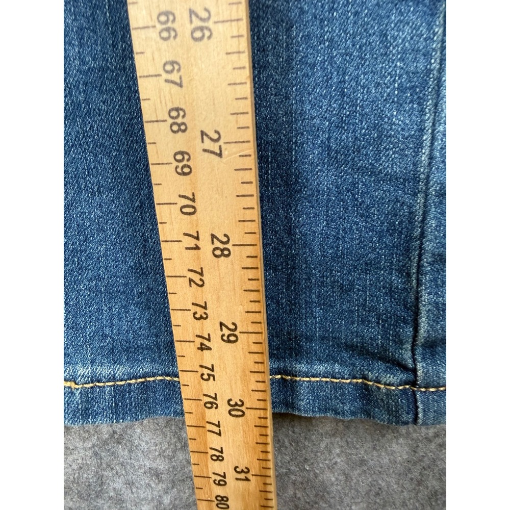 Levis 511 Slim Performance Jeans Kids Size 8 Blue Denim Adjustable Waist 511TM - Picture 2 of 6